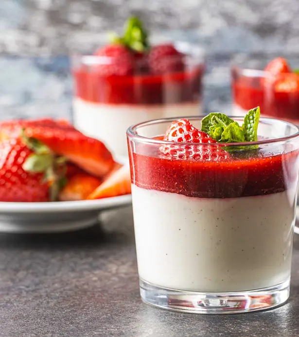 Easy Kefir Panna Cotta Recipe